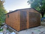 Garaż blaszany drewnopodobny 4,5m x 6m ID 1 - obrazek 6