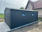 Garaż blaszany akrylowy 4m x 6m ID 10 - obrazek 2