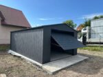 Garaż blaszany akrylowy 4m x 6m ID 10 - obrazek 6