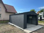 Garaż blaszany akrylowy 4m x 6m ID 10 - obrazek 5