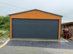 Garaż blaszany z bramą segmentową 5m x 6m ID 11 - obrazek 2
