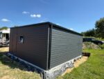 Garaż blaszany z bramą segmentową 6m x 5,8m ID 14 - obrazek 7