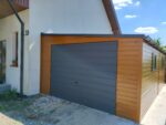Garaż blaszany drewnopodobny 4m x 7m ID 65