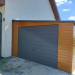 Garaż blaszany drewnopodobny 4m x 7m ID 65