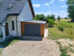 Garaż blaszany drewnopodobny 4m x 7m ID 65 - obrazek 5