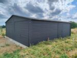 Garaż blaszany akrylowy 7m x 7m ID 49 - obrazek 3