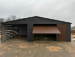 Garaż Akrylowy 5x5,5 m + wiata 3 m ID 50 - obrazek 4