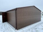 Garaż blaszany drewnopodobny 6 m x 6 m ID 76 - obrazek 6