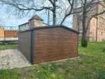 Garaż blaszany drewnopodobny 4m x 6m ID 62 - obrazek 6