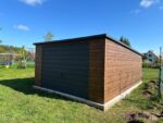 Garaż blaszany drewnopodobny 4m x 6m ID 63