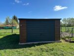 Garaż blaszany drewnopodobny 4m x 6m ID 63 - obrazek 2