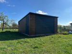 Garaż blaszany drewnopodobny 4m x 6m ID 63 - obrazek 3
