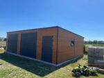 Garaż blaszany drewnopodobny 9 m x 6,5 m ID 88 - obrazek 6