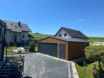 Garaż blaszany z bramą segmentową 7 m x 6 m ID 137 - obrazek 6