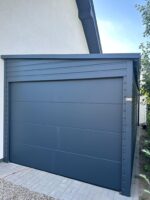 Garaż blaszany z bramą segmentową 3 m x 7 m ID 94 - obrazek 2