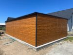 Garaż blaszany drewnopodobny 9 m x 6,5 m ID 88 - obrazek 3
