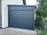 Garaż blaszany z bramą segmentową 3 m x 7 m ID 94