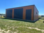 Garaż blaszany drewnopodobny 9 m x 6,5 m ID 88 - obrazek 2