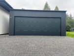 Garaż blaszany z bramą segmentową 6 m x 9 m ID 130 - obrazek 5