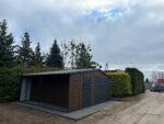 Garaż blaszany drewnopodobny 5m x 5,5m ID 68 - obrazek 4