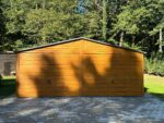 Garaż blaszany drewnopodobny 6 m x 5,8 m ID 73 - obrazek 4