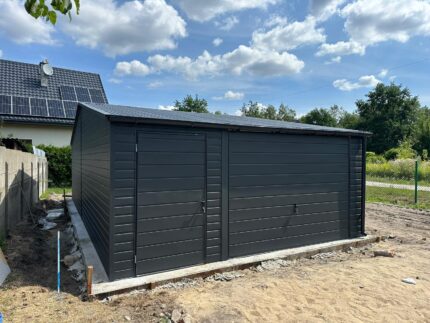 Garaż blaszany akrylowy 5m x 9m ID 44