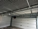 Garaż blaszany z bramą segmentową 6 m x 5,5 m ID 113 - obrazek 8