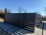 Domek blaszany 4m x 4,5m + Wiata 3m ID 36 - obrazek 4