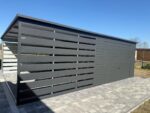 Domek blaszany 4m x 4,5m + Wiata 3m ID 36 - obrazek 2