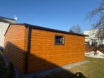Garaż blaszany drewnopodobny 7 m x 5 m ID 78 - obrazek 5