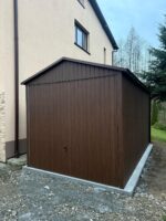 Garaż blaszany drewnopodobny 3m x 5m ID 58 - obrazek 5