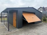 Garaż Akrylowy 6x5 + wiata 1m m ID 45 - obrazek 3