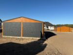Garaż blaszany drewnopodobny 6 m x 5,8 m ID 74 - obrazek 2
