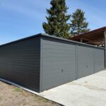 Garaż blaszany akrylowy 9m x 5,5m ID 51