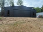 Garaż blaszany z bramą segmentową 9 m x 7 m ID 144 - obrazek 8