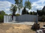 Garaż blaszany z bramą segmentową 9 m x 7 m ID 144 - obrazek 6