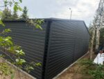 Garaż blaszany z bramą segmentową 9 m x 7 m ID 144 - obrazek 10