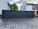 Garaż blaszany z bramą segmentową 10 m x 5,8 m ID 145 - obrazek 4