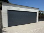 Garaż blaszany z bramą segmentową 6 m x 6 m ID 126 - obrazek 4