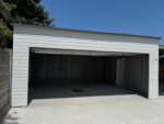 Garaż blaszany z bramą segmentową 6 m x 6 m ID 126 - obrazek 3