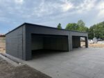 Garaż blaszany z bramą segmentową 12 m x 6 m ID 147 - obrazek 4