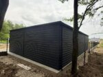 Garaż blaszany akrylowy 9m x 6,5m ID 52 - obrazek 4