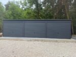Garaż blaszany akrylowy 9m x 6,5m ID 52