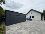 Garaż blaszany z bramą segmentową 6 m x 5,8 m ID 118 - obrazek 3