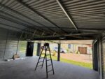 Garaż blaszany z bramą segmentową 10 m x 6 m ID 146 - obrazek 9
