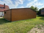 Garaż blaszany z bramą segmentową 10 m x 6 m ID 146 - obrazek 8