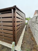 Garaż blaszany drewnopodobny 6 m x 6 m + 3m ID 75 - obrazek 7