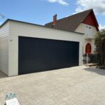 Garaż blaszany z bramą segmentową 6 m x 6 m ID 125