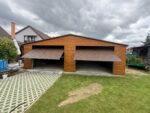 Garaż blaszany drewnopodobny 8 m x 6 m ID 91 - obrazek 8
