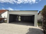 Garaż blaszany z bramą segmentową 6 m x 6 m ID 125 - obrazek 6